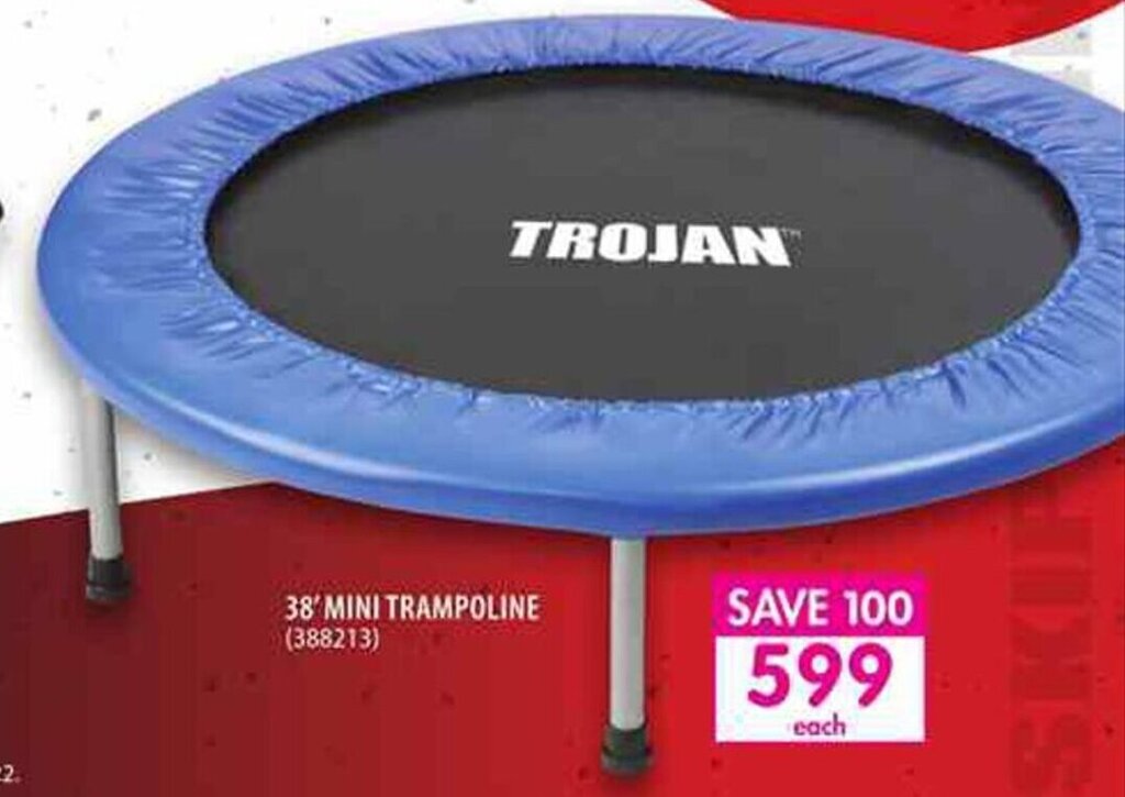 Trojan mini online trampoline