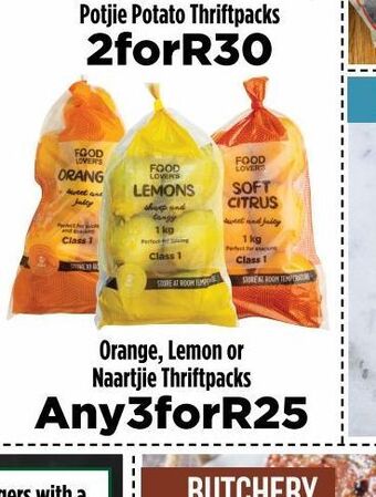 Food Lover's Market Lemons 3 offer