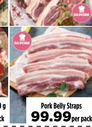 Food Lover's Market Pork straps offer