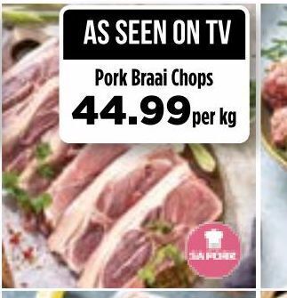 Food Lover's Market Pork chops offer