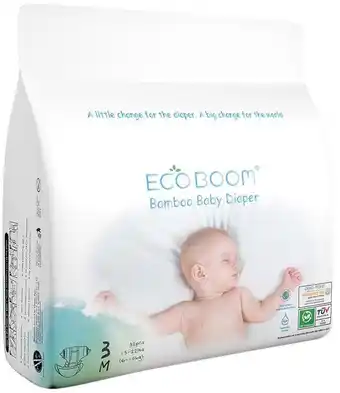 Faithful to Nature Eco boom bamboo diapers m offer