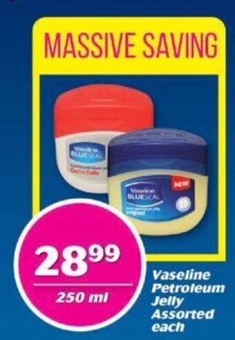 Vaseline Petroleum Jelly Assorted 250ml