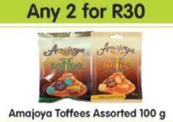 Amajoya Toffees Assorted 2 x 100g