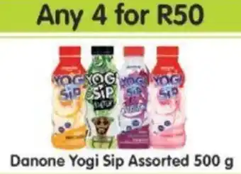 Danone Yogi Sip Assorted 4 x 500g