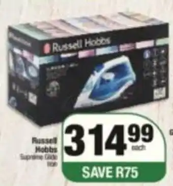 SuperSpar Russell Hobbs Supreme Glide Iron offer