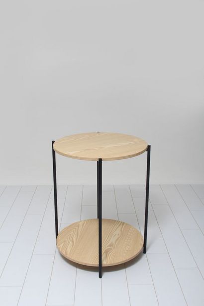 Urban wood side table offer at Sheet Street
