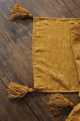 Sheet Street Chenille table runner offer