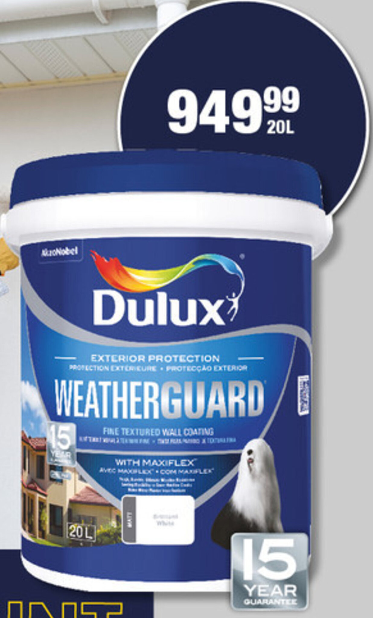 Dulux Weatherguard 20L offer at Mica