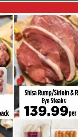 Food Lover's Market Beef steaks offer