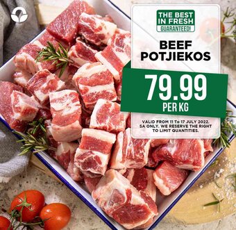 Food Lover's Market Beef potjiekos offer