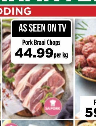 Food Lover's Market Pork chops offer