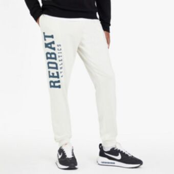 Sportscene Redbat athletics men's white jogger offer