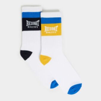 Sportscene Redbat athletics 2 pack multicolour socks offer
