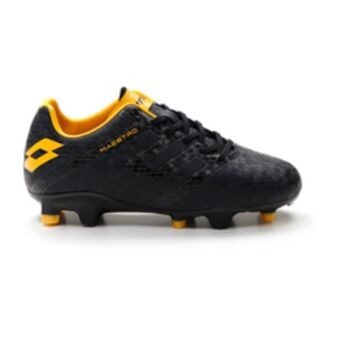 Totalsports Junior lotto maestro 705 iv fg black/orange shoe offer