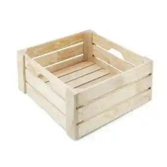 Gelmar Drawer crate, raw pine, 400 unit offer