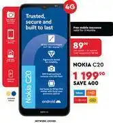 Edgars Nokia C20 Smartphone offer