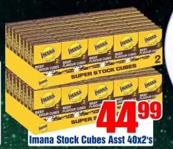 Three Star Cash and Carry Imana Stock Cubes Asst 40 x 2's offer