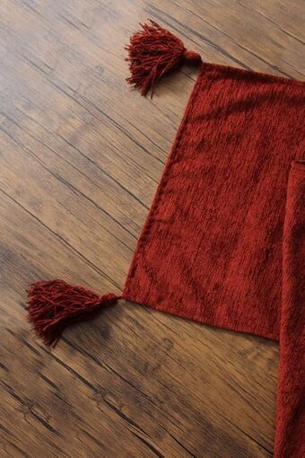 Sheet Street Chenille table runner offer