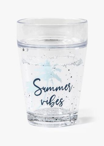Surf up glitter cup