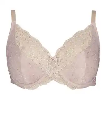 Woolworths Lace dd+ underwire minimiser bra offer