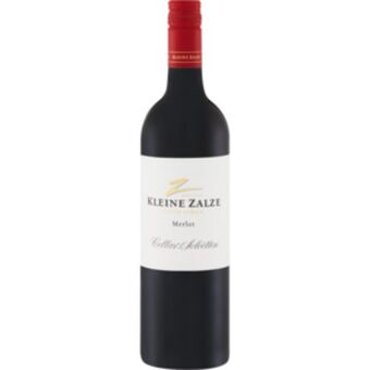 Kleine zalze cellar selection merlot red wine bottle 750ml