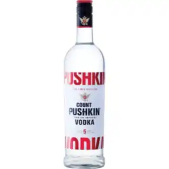 Shoprite Liquor Count pushkin original imperial vodka bottle 750ml offer