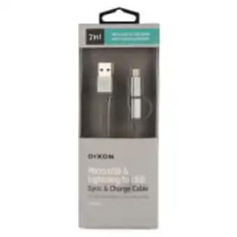 Cash Crusaders Dixon micro usb & lightning to usb offer
