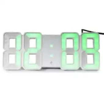 Dixon led clock digital alarm