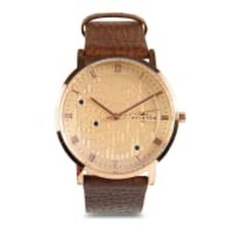 Cash Crusaders Aviator genuine leather analogue watch offer