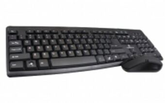 Stax Volkano sapphire wireless keyboard & mouse – black offer