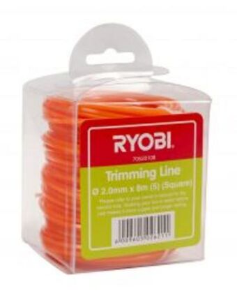Ryobi 5 x trimmer lines 2mm