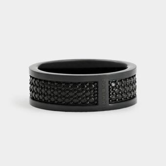 Collezione textured ring m