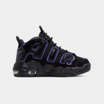 Sportscene Nike kids uptempo black sneaker offer