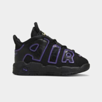 Sportscene Nike toddlers up tempo black sneaker offer