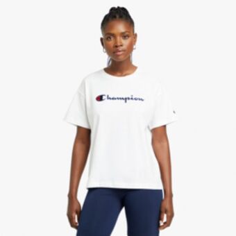 Sportscene Champion women's rochester white t-shirt offer