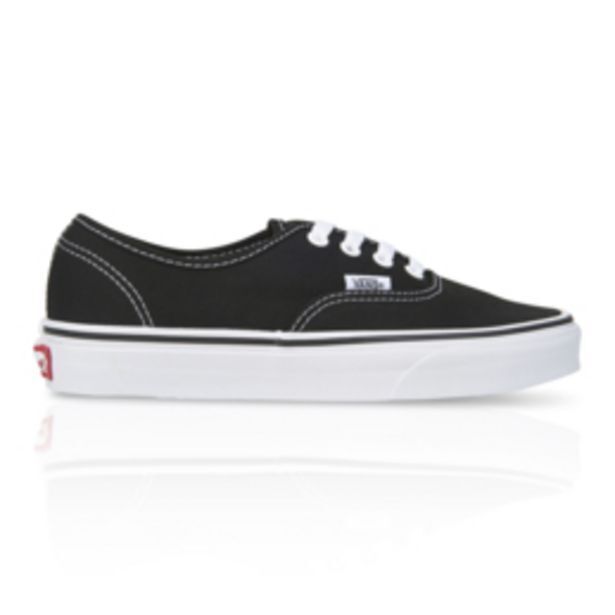 Vans junior authentic black sneaker offer at Sportscene