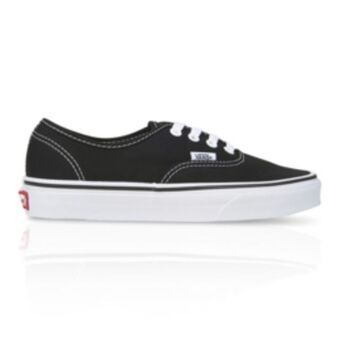 Sportscene Vans junior authentic black sneaker offer