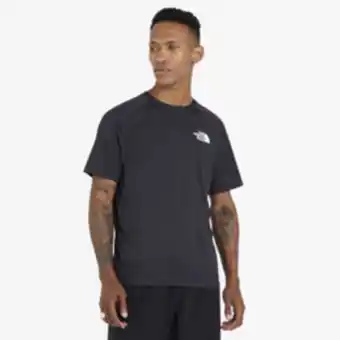 Sportscene The north face men's heather black t-shirt offer