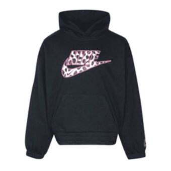 Sportscene Nike girls wildflower black hoody offer