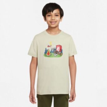 Sportscene Nike boys nsw green t-shirt offer