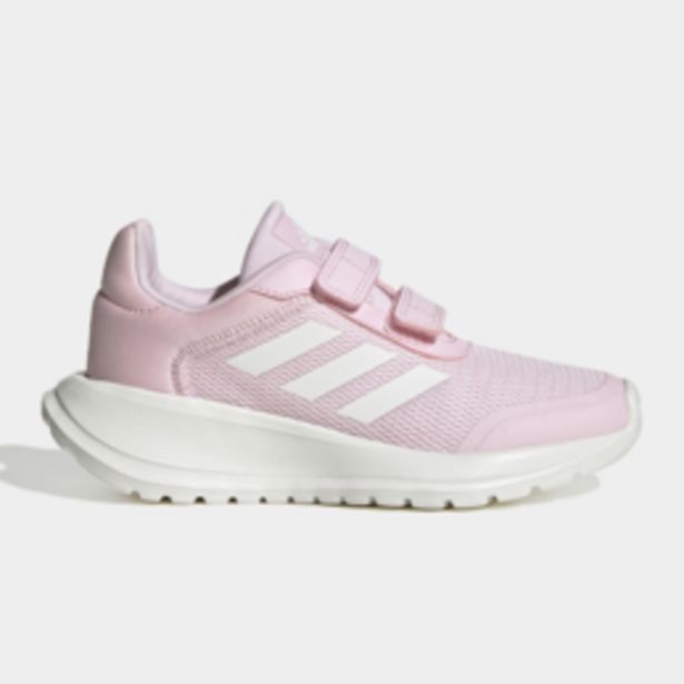 Junior adidas preschool tensaur run pink/white shoe offer at Totalsports