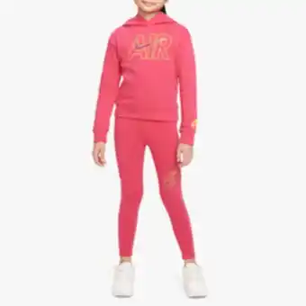 Girls nike toddlers air legging hoody pink set