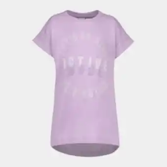 Totalsports Girls ts lilac graphic cotton tee offer