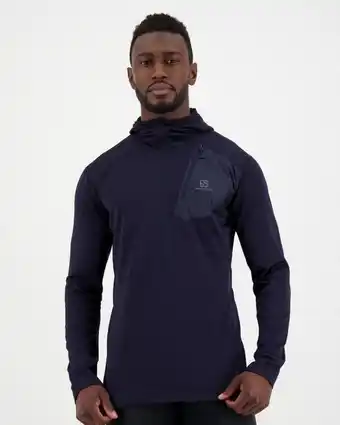 Cape Union Mart Salomon men's grid hoodie offer