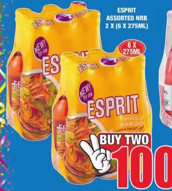 Boxer Liquors Esprit Assorted NRB 2 x (6x275ml) offer