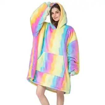 Oversided blanket hoodie