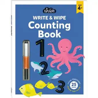 ToysRUs Junior explorers write & wipe counting book offer