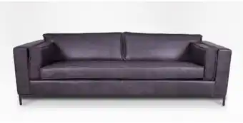 Coricraft Haskell leather 4 seater couch offer