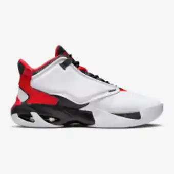 Sportscene Jordan men's max aura white/red sneaker offer