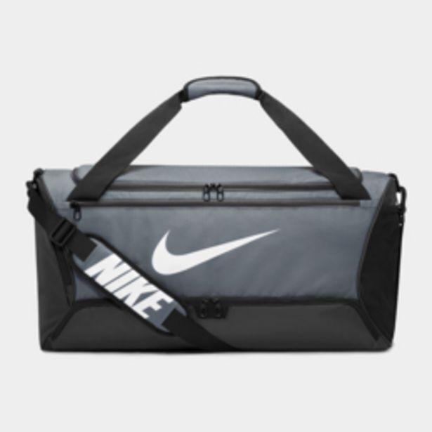 Nike brasilia medium grey duffle bag offer at Totalsports